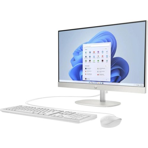 Моноблок 23.8 HP 24-cr0002ua AiO Ryzen 5 7520U/16Gb/SSD512Gb/Cam/K&M/WiFi/DOS/Shell White