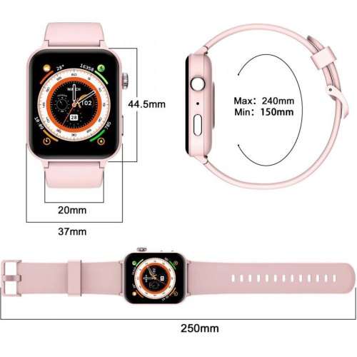 Смарт-годинник Blackview R30 Pro Pink