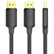 Кабель Vention DisplayPort-DisplayPort 3.0м, V1.2, 4K 60 Гц 3D Dolby 7.1