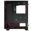 Корпус без БЖ, Modecom MISTRAL ARGB FLOW MIDI BLACK ATX