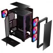 Корпус без БЖ, Modecom MISTRAL ARGB FLOW MIDI BLACK ATX