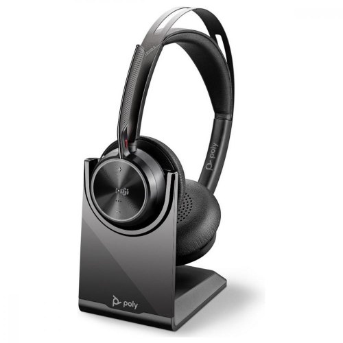 Гарнітура дротова, Poly Focus 2 - M USB-A HS with Charge Stand Stereo