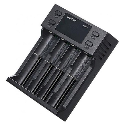 Зарядний пристрій LiitoKala Lii-S4, 4x(Lion/LiFePO4/NiMH/NiCd), Auto Polarity, Display
