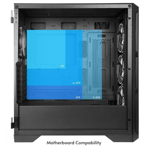 Корпус без БЖ, Chieftec APEX GA-01B-TG-OP, E-ATX