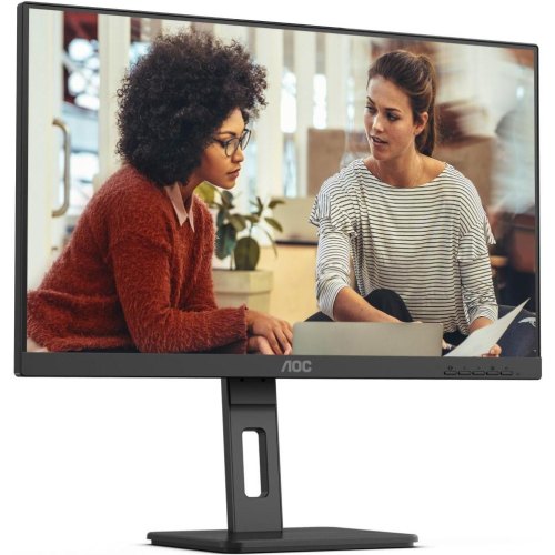Монітор 27 AOC Q27E3UMF, VA, 75Гц, HDMI, DP, USB-hub, HAS, Pivot, колонки, чорний