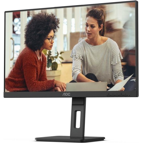 Монітор 27 AOC Q27E3UMF, VA, 75Гц, HDMI, DP, USB-hub, HAS, Pivot, колонки, чорний
