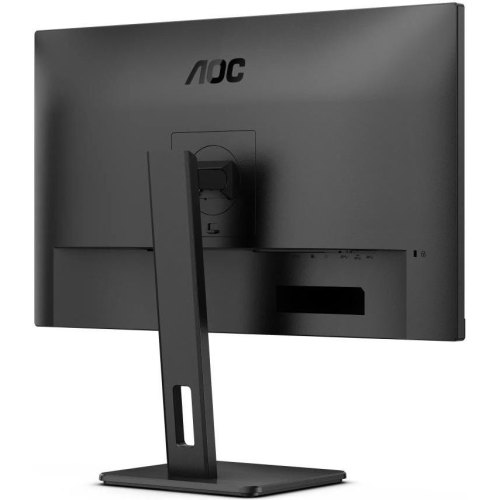 Монітор 27 AOC Q27E3UMF, VA, 75Гц, HDMI, DP, USB-hub, HAS, Pivot, колонки, чорний