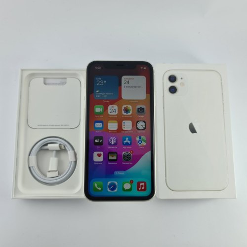 Смартфон iPhone 11 128GB White, Model A2221 USED **