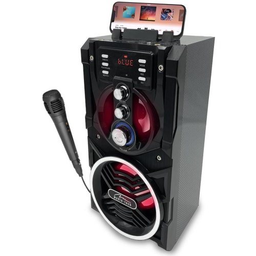 Акустична система 1.0 Media-Tech 18W, Bluetooth/FM/AUX/SD/USB/КАРАОКЕ чорна