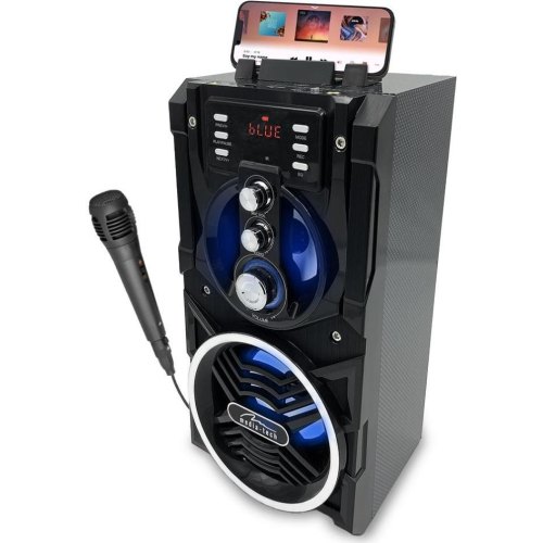 Акустична система 1.0 Media-Tech 18W, Bluetooth/FM/AUX/SD/USB/КАРАОКЕ чорна
