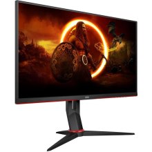 Монітор 27 AOC 27G2ZN3/BK, VA, 280Гц, 0,5ms, HDMIx2, DP, HAS, Pivot, чорний з червоним
