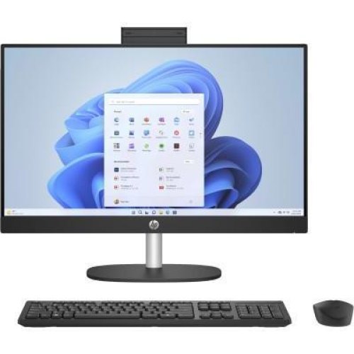 Моноблок 23.8 HP 24-cr0005ua AiO Ryzen 3 7320U/8Gb/SSD512Gb/Cam/KBD/WiFi/DOS/Jet Black