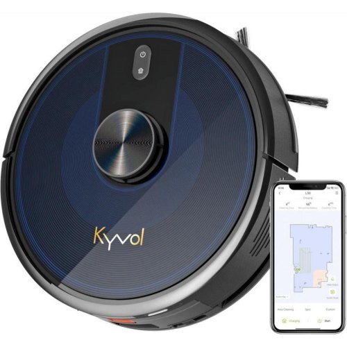 Робот-пилосос Kyvol Cybovac L30 Lidar, 210ml+210ml, 2600mAh, 2500pa, Google Assistant, Amazon Alexa (Kyvol L30)