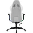 Крісло ігрове Defender Watcher, 60мм, Клас 4, RGB ПУ, біле