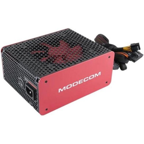 Блок живлення, 650W Modecom VOLCANO 650 BRONZE, 120mm, MODULAR, 80+ Bronze, Retail Box