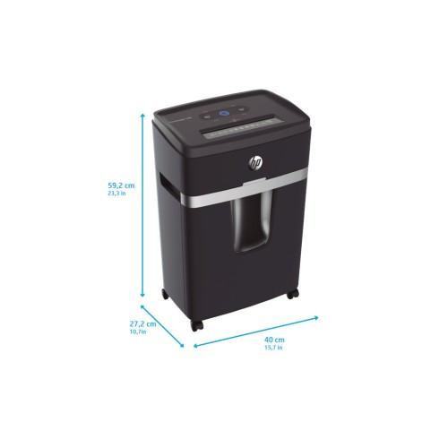 Знищувач документів HP Pro Shredder 12MC, A4, 80g х 12 листів, 2*15, 25 л