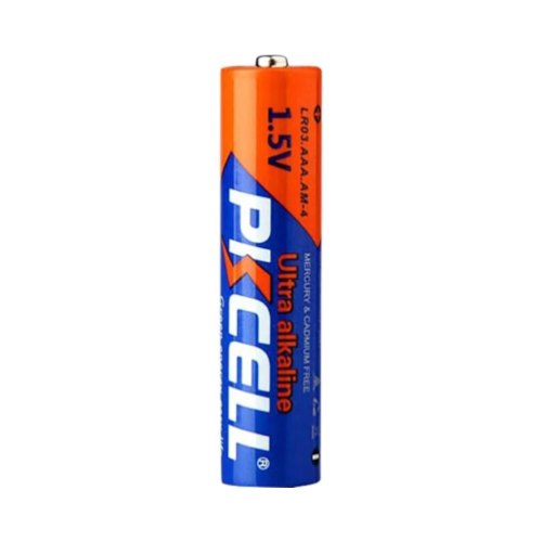 Батарейка AAA/HR3, 1.5V, Лужна, PKCELL, 4pc/card