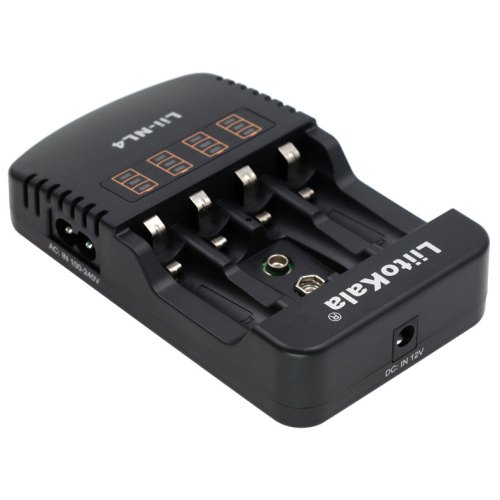 Зарядний пристрій LiitoKala Lii-NL4, 4x(NiMH/NiCd) + 1*9V(крона)