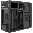 Корпус з БЖ, Casecom GN-1714 500W-120mm USB 3.0 mATX, Black