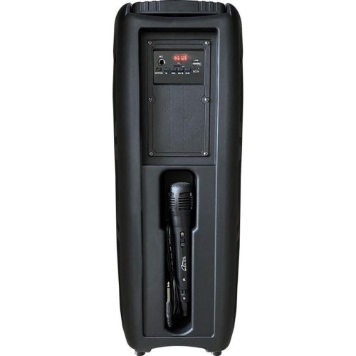 Акустична система 1.0 Media-Tech 20W, Bluetooth/FM/AUX/MicroSD/USB/RGB/КАРАОКЕ чорна