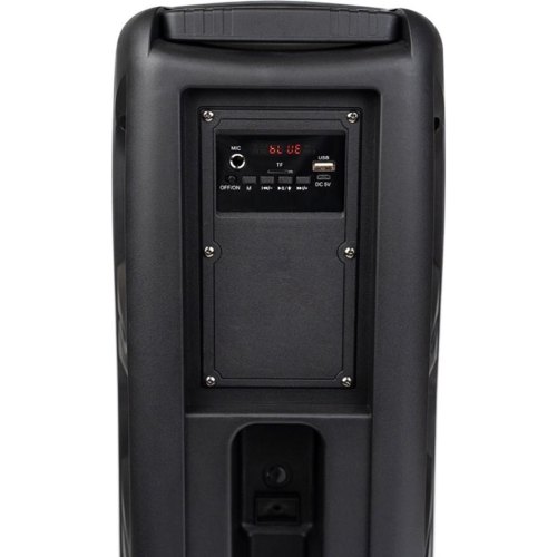 Акустична система 1.0 Media-Tech 20W, Bluetooth/FM/AUX/MicroSD/USB/RGB/КАРАОКЕ чорна