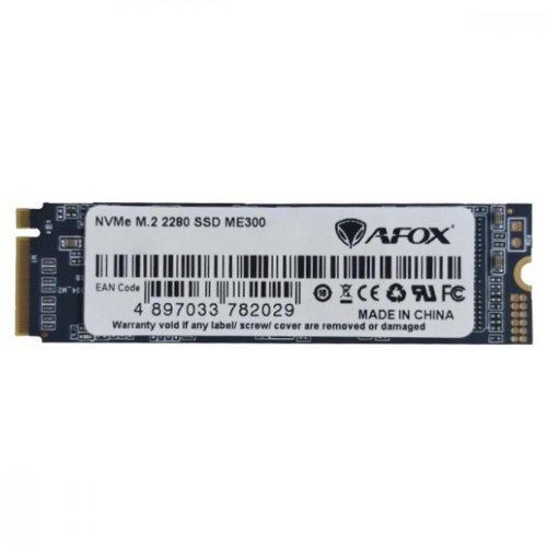Накопичувач SSD M.2 2280 512Gb AFox ME300 3D TLC NAND, Retail