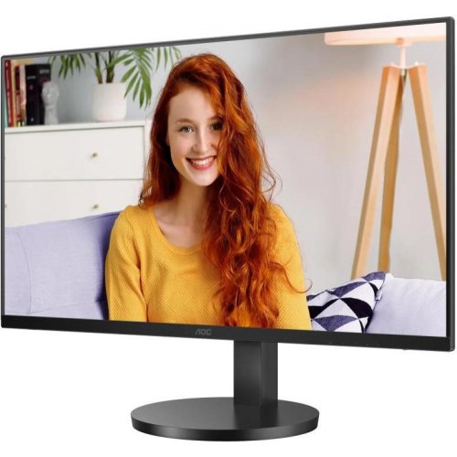 Монітор 27 AOC U27B3AF, IPS, 4K UHD, HDMIx2, DP, HAS, колонки, чорний