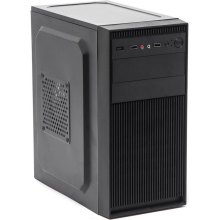 Корпус з БЖ, Casecom GN-1718 450W-120mm USB 3.0 mATX, Black