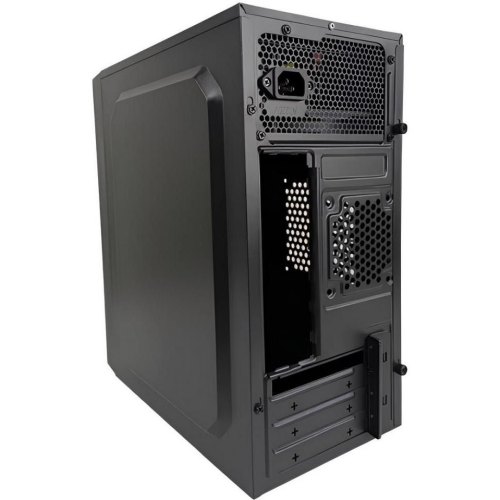 Корпус з БЖ, Casecom GN-1718 450W-120mm USB 3.0 mATX, Black