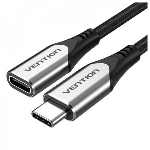 Кабель Vention USB 3.1 Type-C M-F 1.0 м (подовжувач) 60W (20V/3A) 4K60HZ Thunderbolt 3