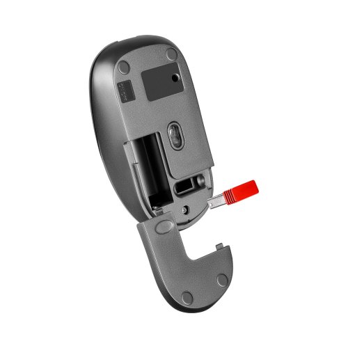 Миша бездротова Defender Wave MM-995, сіра