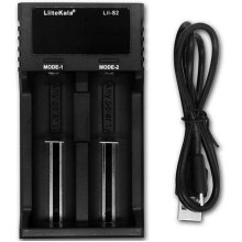Зарядний пристрій LiitoKala Lii-S2, 2x(Lion/LiFePO4/NiMH/NiCd), Auto Polarity, Display