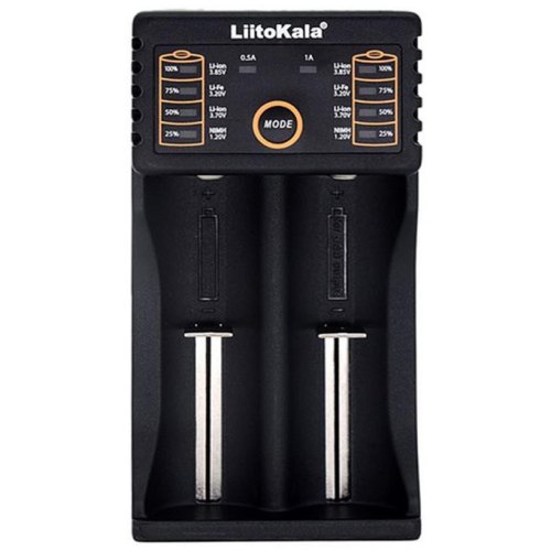 Зарядний пристрій LiitoKala Lii-202, 2x(Lion/NiMH/NiCd), Power Bank function