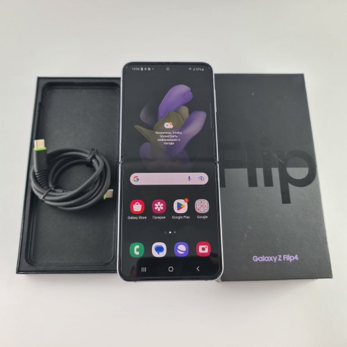 Смартфон Samsung Galaxy Flip 4 (F721B) 256Gb Bora Purple (SM-F721BLVHSEK) USED **
