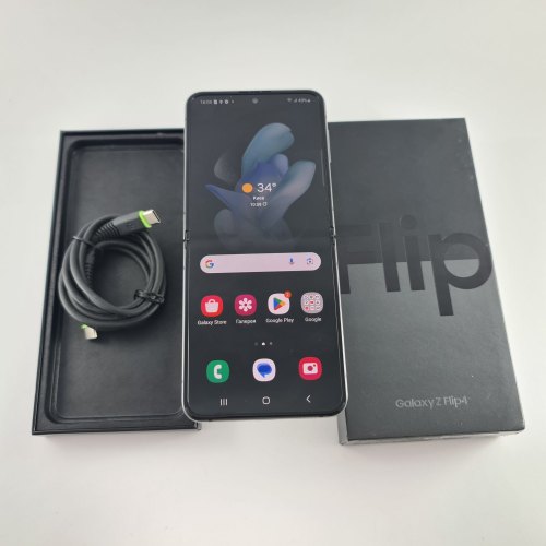 Смартфон Samsung Galaxy Flip 4 (F721B) 256Gb Graphite (SM-F721BZAHSEK) USED **