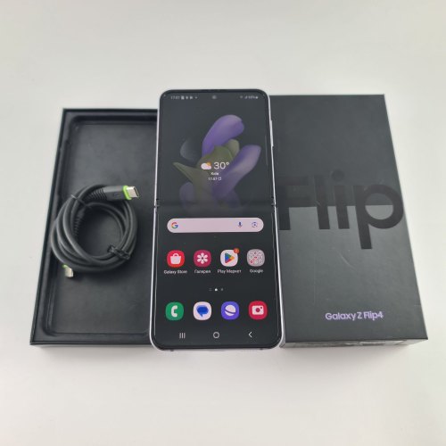 Смартфон Samsung Galaxy Flip 4 (F721B) 128Gb Bora Purple (SM-F721BLVGSEK) USED **