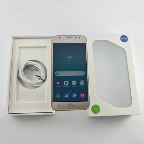 Смартфон Samsung Galaxy J3 2017 (J330F) 16Gb Gold (SM-J330FZDDSEK) USED **
