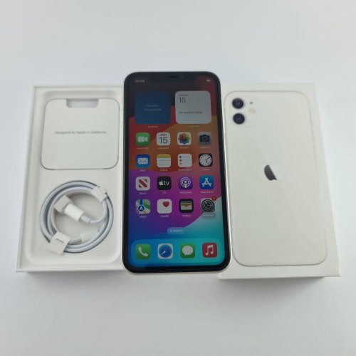 Смартфон iPhone 11 128GB White, Model A2221 USED **