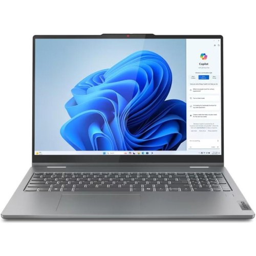 Ноутбук Lenovo IdeaPad 5 2-in-1 16AHP9 (83DS0000US) (NEW) / 2-в-1 трансформер • 16,1 • IPS • 1920x1200 • AMD Ryzen 7 8845HS • ОЗП: 16 ГБ • AMD Radeon