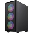 Корпус Micro ATX без блока живлення, закалене скло Storm Black