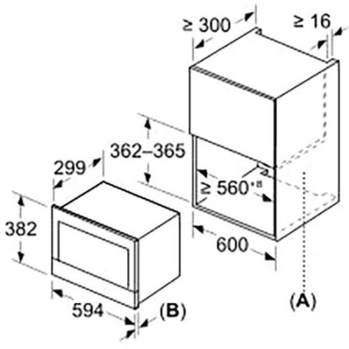 Вбудована мікрохвильова піч Bosch BFR7221B1