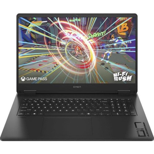Ноутбук HP OMEN Gaming 17-db0015ua 17.3FHD IPS,300n/Ryz5 8645HS(5.0)/16Gb/SSD512Gb/RTX 4050,6GB/Підсв/W11H6 (A4AB7EA)