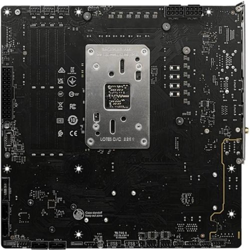 Материнська плата MSI B650M PROJECT ZERO sAM5 4xDDR5 2xM.2 HDMI DP microATX