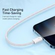 Кабель Lightning Baseus Dynamic Series Fast Charging Data Cable USB to Lightning 1m White (CALD000402)