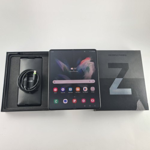 Смартфон Samsung Galaxy Z Fold 3 (F926B) 512Gb Phantom Black (SM-F926BZKGSEK) USED **