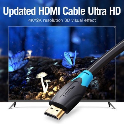 Кабель Vention HDMI,2.0 м, V2.0, 4K 30Гц, PVC