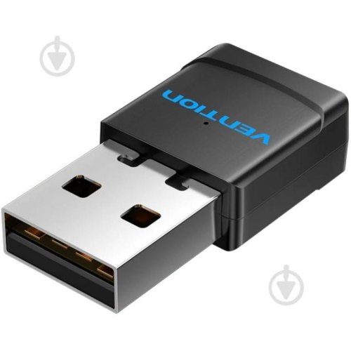 Адаптер WiFi Vention 2.4GHz/5GHz 150/433 Мбіт/с, USB