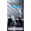 Сплітер HDMI 1.4 UHD 4K 30Hz 3D, HDCP 1x8 ports Чорний Vention