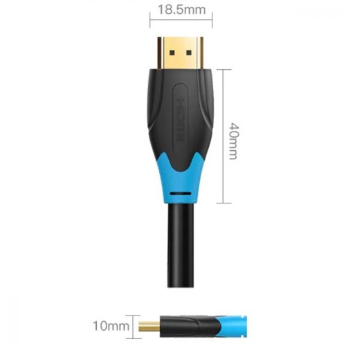 Кабель Vention HDMI, 8.0 м, V2.0, 4K 60Гц, PVC