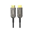 Кабель Vention HDMI, 60.0 м, V2.1, Optical 8K 60Гц 48Gbps Dolby 7.1 TPE Black Metal Type